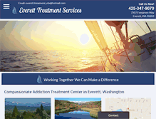 Tablet Screenshot of everetttreatmentservices.com